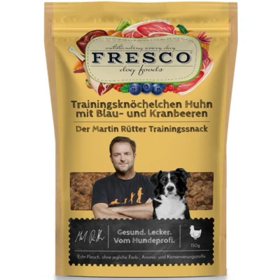 Abbildung von Fresco Trainingsknöchelchen Huhn mit Blau und Kranbeeren 150G
