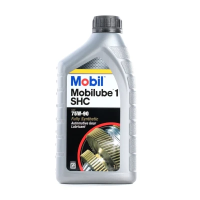 Abbildung von MOBIL SHC 142382 Getriebeöl 75W 90 Vollsynthetiköl 1 FIAT: Doblo I Kombi, OPEL: Agila A, MERCEDES BENZ: Sprinter 3.5 T Kastenwagen