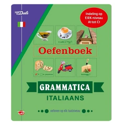 Abbildung von Van Dale oefenboek grammatica Italiaans: oefenen op elk taalniveau (Van oefenboeken grammatica)