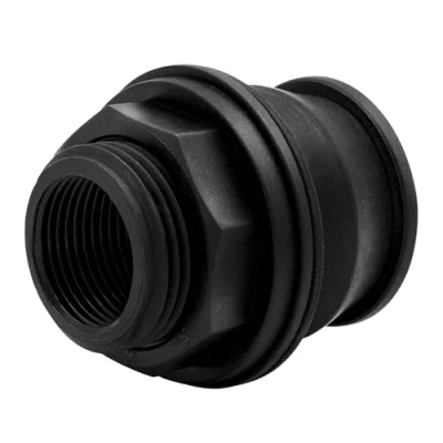 Abbildung von VARIOSAN PUSH IN Tankdurchführung 16379, 2&quot; x 1 1/2&quot;, PP, schwarz