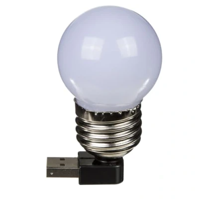 Abbildung von Lampe Glühbirne mit USB Stecker Bulb 0916