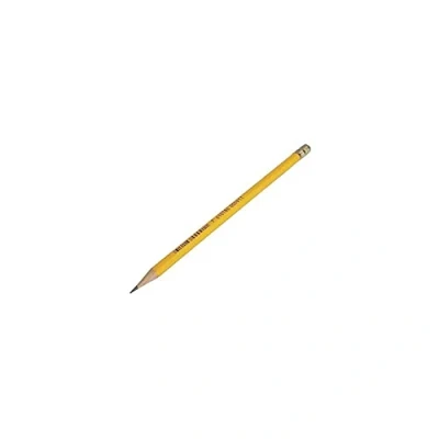 Abbildung von Caran d&#039;Ache Bleistift Gelb mit Radiergummi Härtegrad: HB, 0351.272