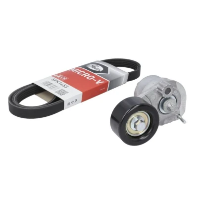 Abbildung von GATES K025PK1453 Keilrippenriemensatz ThermalPro OPEL: Astra H Caravan, GTC, Zafira B, CHEVROLET: Cruze Limousine, FIAT: Stilo Schrägheck