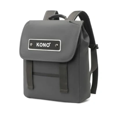 Abbildung von KONO Rucksack Damen Groß Handgepäck Herren 15.6 Zoll Laptop Schulrucksack Teenager Unisex Rolltop Wasserdichter Tagesrucksack Anti Diebstahl Tasche für Schule