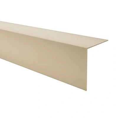 Abbildung von Quest PVC Winkelprofil Selbstklebend, Kantenschutz, Eckenschutz 30 x 30mm, 200cm, beige Robust &amp; Langlebig