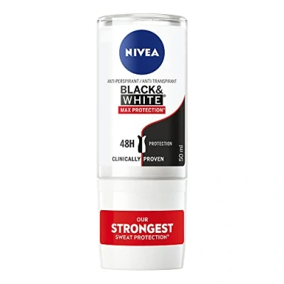 Abbildung von Nivea Deo Roll On Black &amp; White Max Protection 50ml