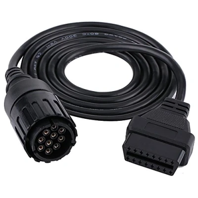Abbildung von Qiilu Adapter On Board Diagnostics2 auf 10 Pin und 16 Diagnosekabel für ICOM D Motorrad