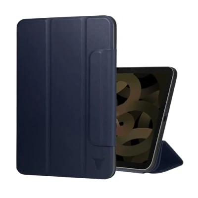 Abbildung von TORRO Smart Hülle kompatibel mit iPad Mini 6 6. Generation 2021 Folio Leder magnetische Case Auto Wake/Sleep und Stand Funktion (Blau)