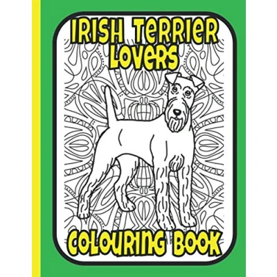 Abbildung von Irish terrier Lovers Colouring Book: gifts (Terriers Books by Trevlora)