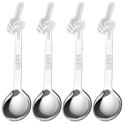 Abbildung von BIALETTI Espressolöffel &quot;Omino&quot;, (Set, 4 tlg.), teilig, Edelstahl