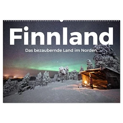 Abbildung von Finnland Das bezaubernde Land im Norden. (Wandkalender 2025 DIN A2 quer), CALVENDO Monatskalender
