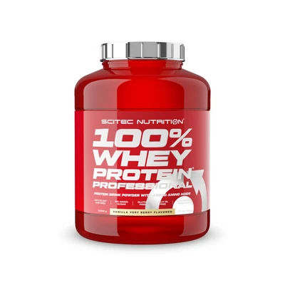 Abbildung von Scitec 100% Whey Professional Vanilla Verry Berry