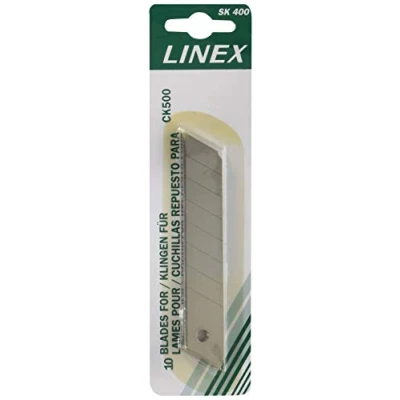 Abbildung von LINEX Abbrechklingen für Cuttermesser, 10 Stück