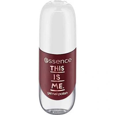 Abbildung von essence this is me. gel nail polish, Gellack, Nagellack, Nr. 07 enough, nude, gelig, ohne Aceton, vegan, Alkohol (8ml)