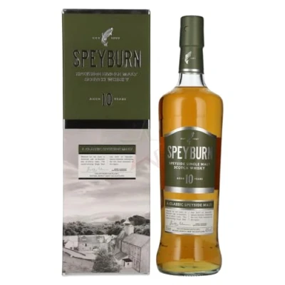 Abbildung von Speyburn 10 Years Old Speyside Single Malt Scotch Whisky 40,00% 0,70 Liter