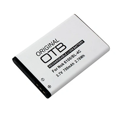 Abbildung von Akku kompatibel mit Tiptel Ergophone 6120, 750mAh, 3.7V, ersetzt: BL 4C, LN 4C