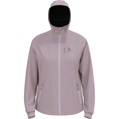 Abbildung von Odlo Zeroweight Windproof X Warm Jacke Damen (Grau XL)