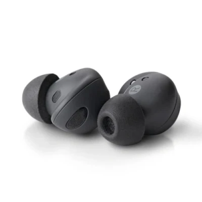Abbildung von Comply Schaumstoff Ohrstöpsel für Samsung Galaxy Buds2 Pro, Medium, 3 Paar, Schwarz ultimativer Komfort, unerschütterliche Passform, Memory Schaum Ohrstöpsel, Ersatzspitzen