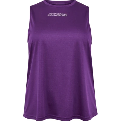 Abbildung von Hummel TE Curvy PLUS Top, Damen, Größe: 42, Imperial purple