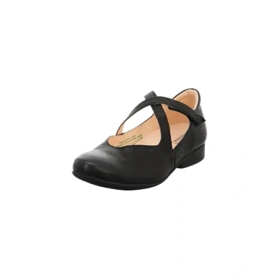 Abbildung von Think! GUAD Riemchenballerina, Damen, Größe: 42.5, Schwarz Schuhe