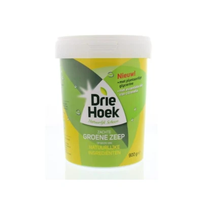 Abbildung von Driehoek Zeep weiche grüne Seife 900 Gramm gram