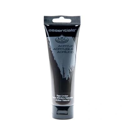 Abbildung von Royal &amp; Langnickel RAA 144 Essentials Acrylfarbe 120 ml 3 Stück Umbra
