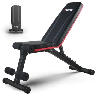 Abbildung von PASYOU Hantelbank PA300 Verstellbare Hantelbank, (Klappbare Multifunktionale Hantelbank), 7 in 1 Fitnessbank für zu Hause oder im Fitnessstudio