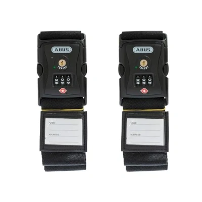 Abbildung von ABUS Koffergurt 620TSA/ 192 Kofferband 2er Set