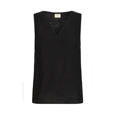Abbildung von Fransa Frariana Bluse, Damen, Größe: Large, Black