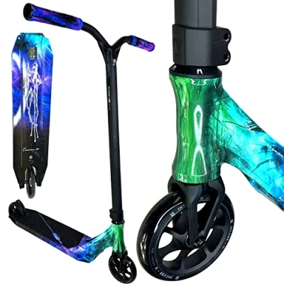 Abbildung von Ethic DTC Stuntscooter Erawan V2 M Stunt Scooter H=85cm 2,95kg Blau Iridium