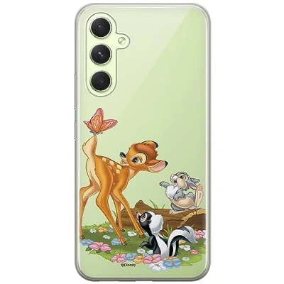Abbildung von ERT GROUP Handyhülle für Samsung A54 5G Original und offiziell Lizenziertes Disney Muster Bambi &amp; Friends 002 optimal an die Form des Handy angepasst, teilweise transparent