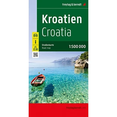 Abbildung von Kroatien, Straßenkarte 1:500.000, freytag &amp; berndt (freytag Auto + Freizeitkarten)