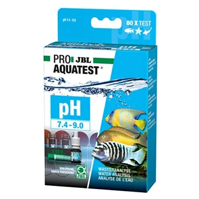 Abbildung von JBL Wassertest Set, Für Teiche, Süß /Meerwasser Aquarien, ProAquaTest pH 7.4 9.0