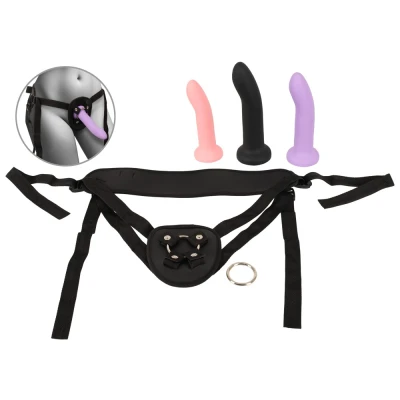 Abbildung von 4 teiliges Strap on Set
