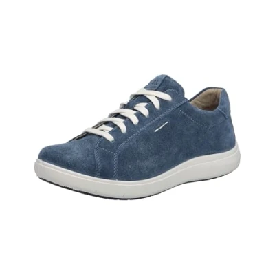Abbildung von Josef Seibel Damen Low Top Sneaker Megan 07,Weite G (Normal),Wechselfußbett,Freizeit,Halbschuhe,straßenschuhe,Turnschuhe,Shark,38 EU