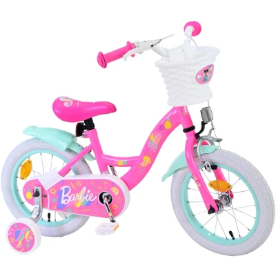 Abbildung von Barbie Kinderfahrrad 14 Zoll, Rosa