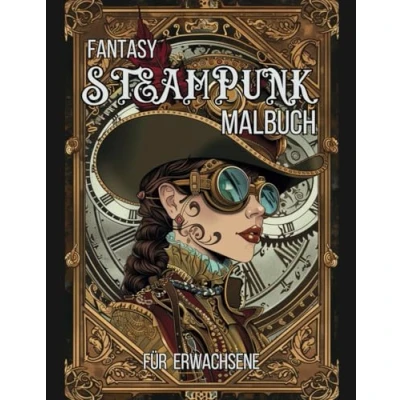 Abbildung von Tauchen Sie ein in die Magische Welt des Steampunks Das Ultimative Malbuch für Erwachsene: Faszinierende Steampunk Motive kreative Entspannung und künstlerischen Ausdruck