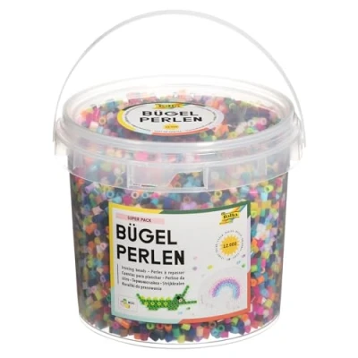 Abbildung von folia Bügelperlen mehrfarbig