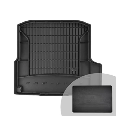 Abbildung von FROGUM ProLine 3D Gummimatte Exklusive Auto Kofferraummatte Kofferraumwanne für Skoda Octavia III 2012 2020 Bequemer Organiser Die höchsten Kanten