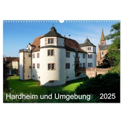 Abbildung von Hardheim und Umgebung (Wandkalender 2025 DIN A3 quer), CALVENDO Monatskalender