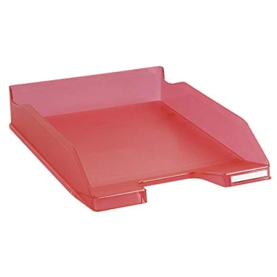 Abbildung von 6 x Exacompta Briefablage Combo 2 A4+ Linicolor himbeer transluzent