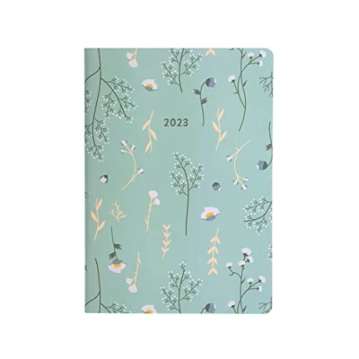 Abbildung von Letts of London Meadow 23 082077 Terminplaner 2023, A5, Wochenansicht, Blau