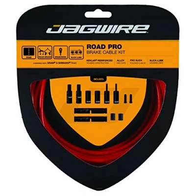Abbildung von Jagwire pck204 Kabelset und Gaines Unisex Erwachsene, Rot