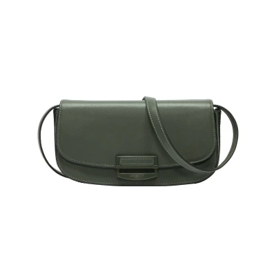 Abbildung von Liebeskind Berlin EZRA 2 CALF OPTIC Crossbody S, cypress green S