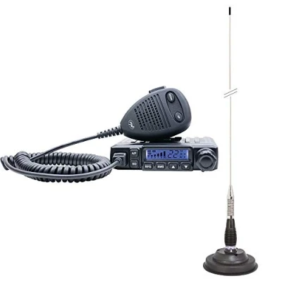 Abbildung von CB Funkgeräte PNI Escort HP 6500 ASQ mit ML100 Antenne