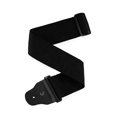 Abbildung von Planet Waves 74T000 Gewebegurt Wide Guitar/Bass Straps Black Länge: 1473mm Breite: 74mm
