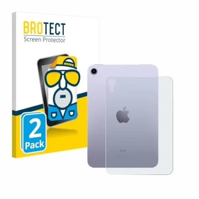 Abbildung von BROTECT Entspiegelungs Schutzfolie für Apple iPad Mini 7 WiFi Cellular 2024 (Rückseite) (2 Stück) Matte Displayschutz Folie, Anti Fingerprint