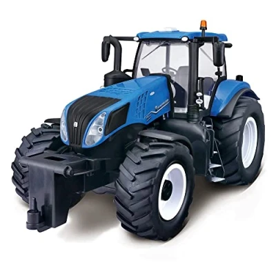 Abbildung von Maisto Tech RC Traktor New Holland, blau, mit Licht