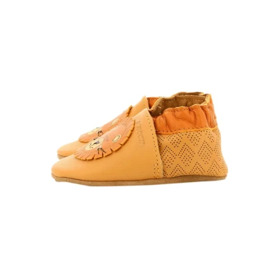 Abbildung von Robeez Krabbelschuh für Kinder, Größe: 17/18, Camel Schuhe