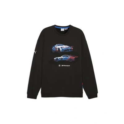 Abbildung von Puma Motor Graphic Sweatshirt, Herren, Größe: XXL, Black